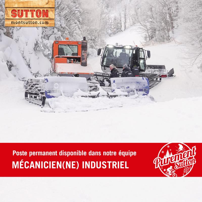 Mont Sutton - Des postes à temps plein et à temps partiel Mont Sutton - Des postes à temps plein et à temps partiel