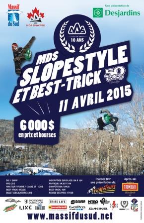 Massif Du Sud, Slopestyle et Best-Trick Five-0 Massif Du Sud, Slopestyle et Best-Trick Five-0