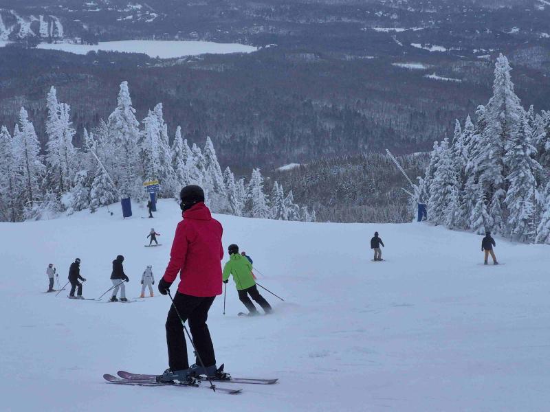 Mont Tremblant - Une fin de janvier hivernale Mont Tremblant - Une fin de janvier hivernale