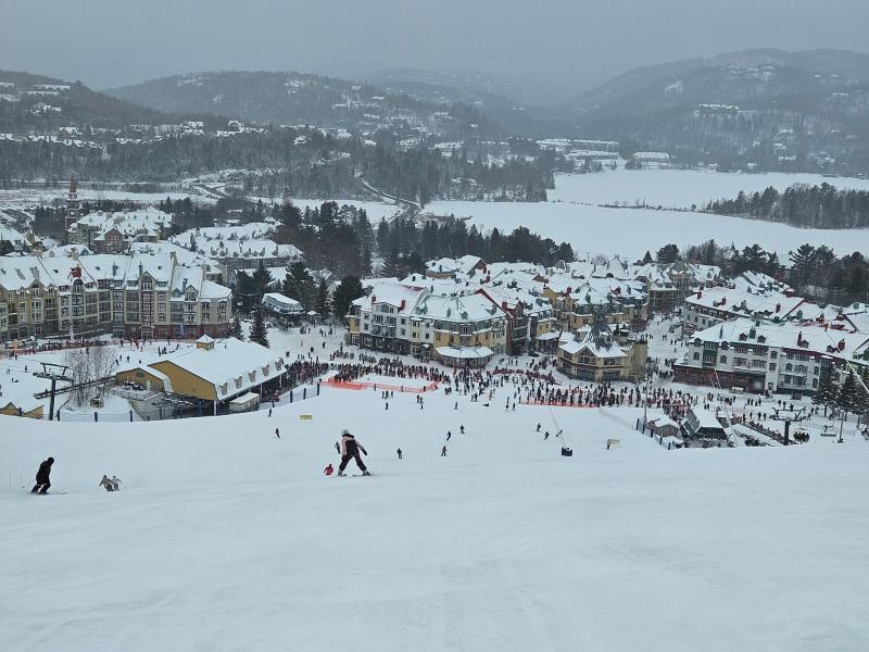 Mont Tremblant - Une journée hivernale réussie Mont Tremblant - Une journée hivernale réussie