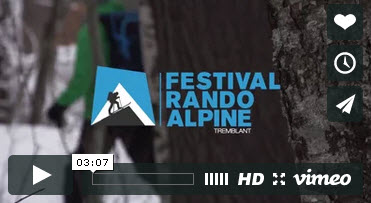 Mont Tremblant, Festival Rando Alpine! Conditions de ski RSA Mont Tremblant, Festival Rando Alpine! Conditions de ski RSA