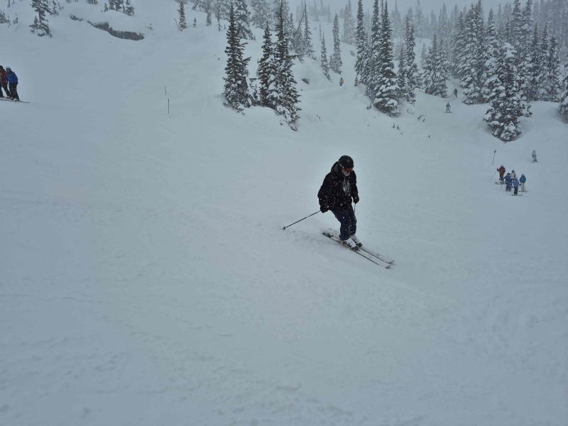 Whistler - Jour 2 - Le bonheur de skier sur des pistes superbes Whistler - Jour 2 - Le bonheur de skier sur des pistes superbes